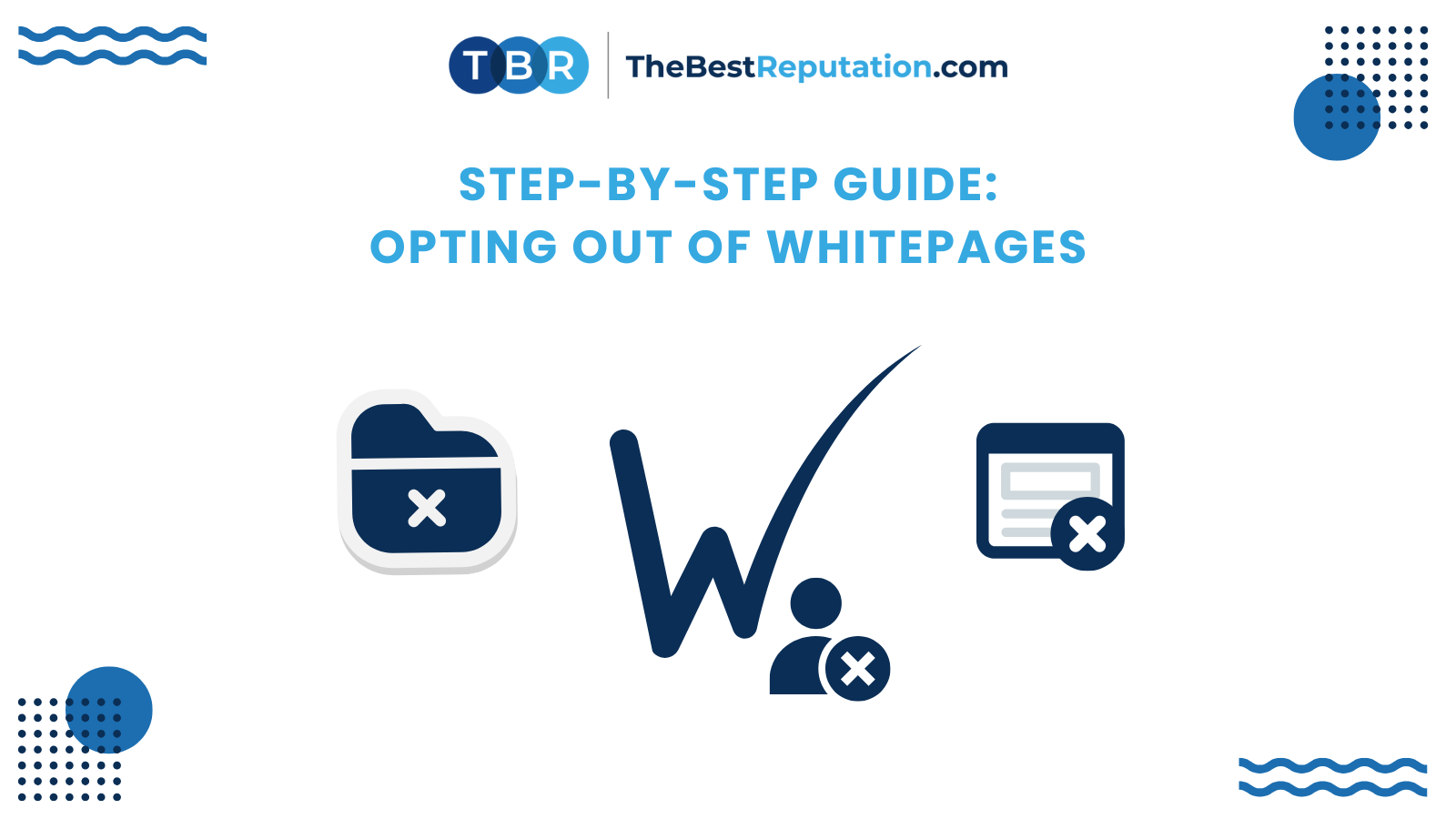 Opting out Whitepages